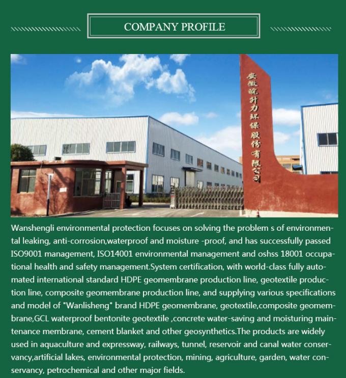 Anhui Wanshengli Environmental Protection Co., Ltd Perfil da Empresa