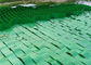 Superfície lisa material da cor verde de Geocell do Hdpe do Virgin com de grande resistência fornecedor