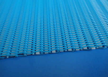 China Pano de filtro azul da correia da imprensa da espiral da cor do laço pequeno com material do poliéster fábrica