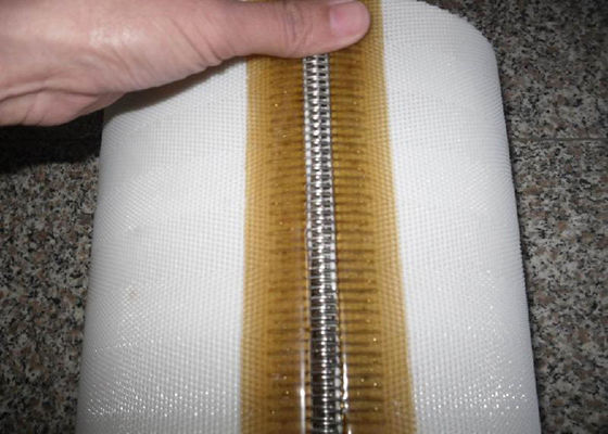 China Estilo material de secagem da sarja do ANIMAL DE ESTIMAÇÃO de pano de filtro da correia da lama resistência térmica de 120 graus fábrica