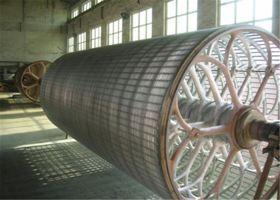 Peças de alta velocidade da máquina de papel, diâmetro de aço inoxidável 1250mm do molde do cilindro
