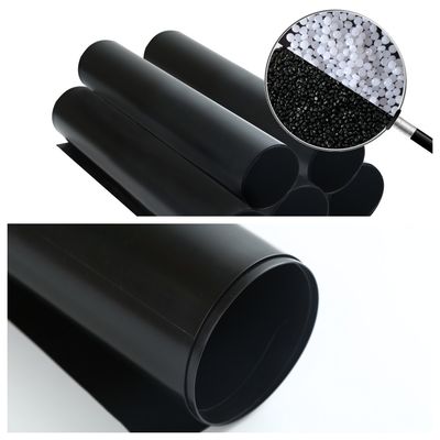 HDPE de Geomembranes do polietileno de alto densidade usado como uma barreira impermeável